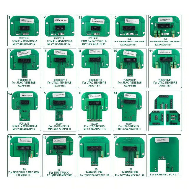 Pack 22 adaptateurs BDM