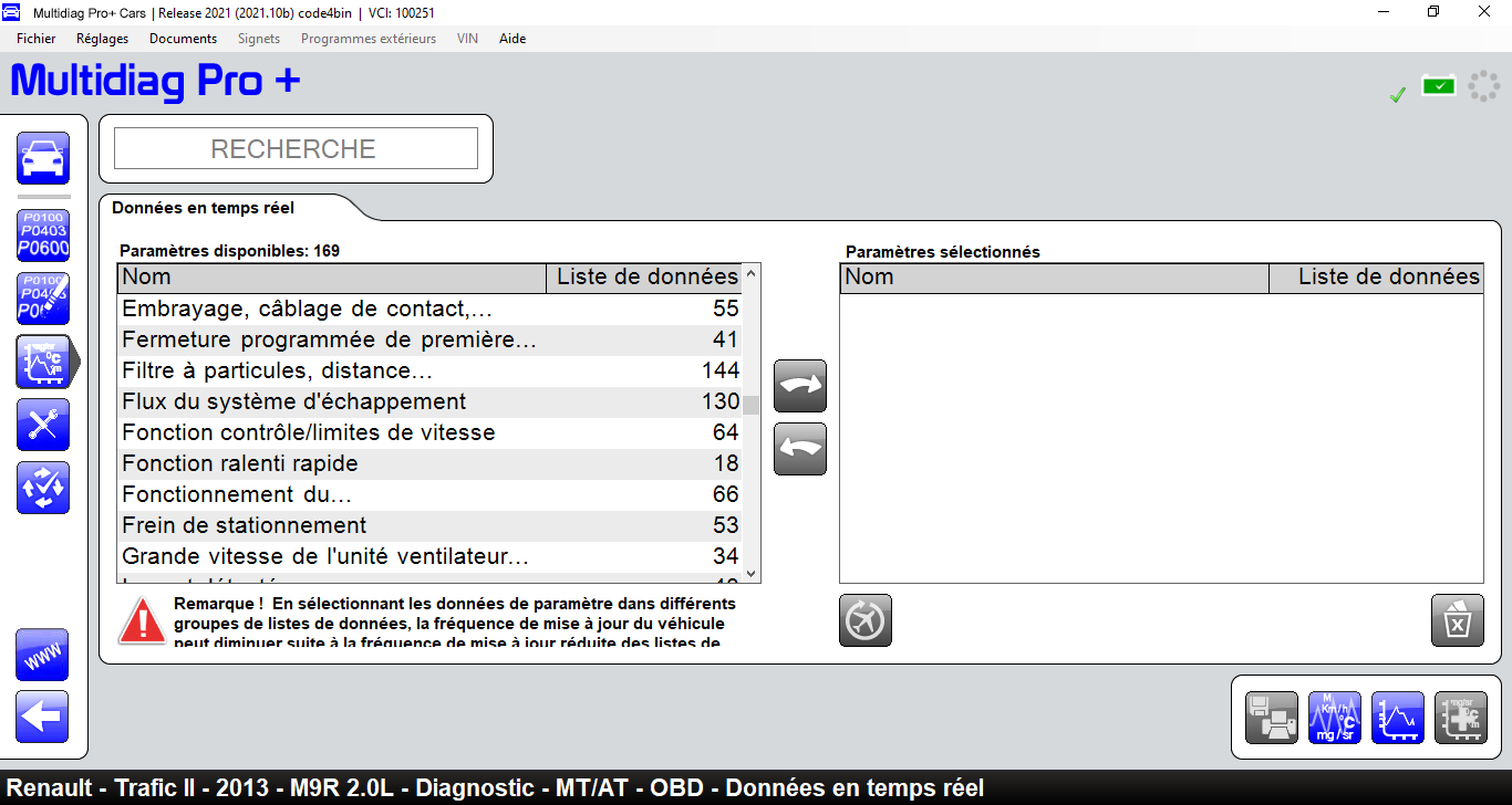 Logiciel Multidiag Pro 2021.11 - 2020.23