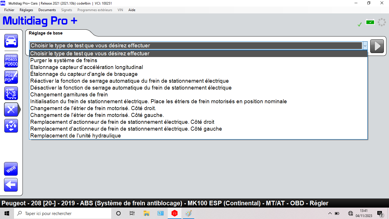 Logiciel Multidiag Pro 2021.11 - 2020.23