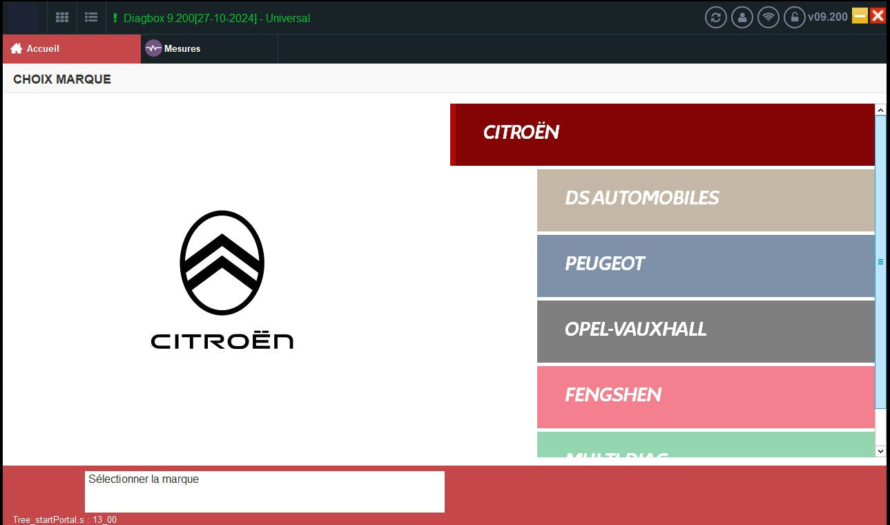 Logiciel DIAGBOX v9.200 (VM)