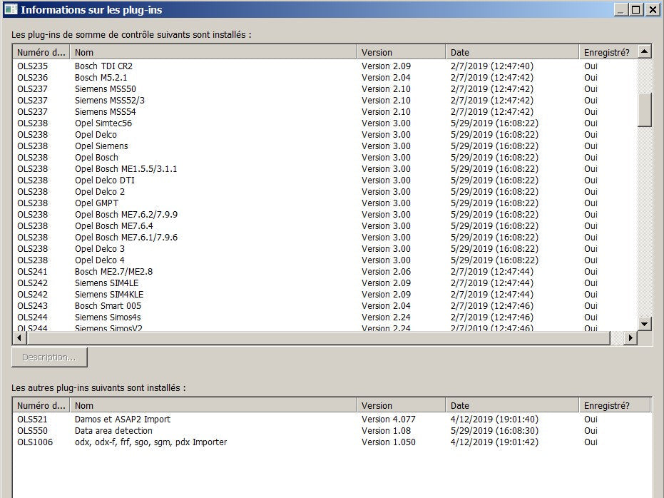 Logiciel Winols 4.26 (VM)