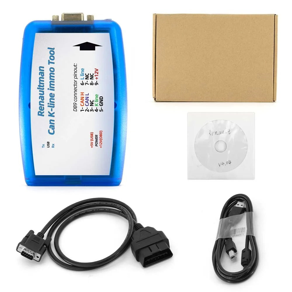 Renault Can K-line Immo Tool V4.04
