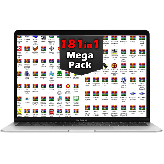Pack de 180 Logiciels Programmation ECU