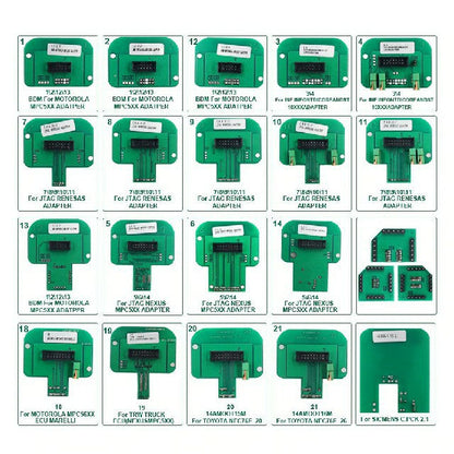Pack 22 adaptateurs BDM