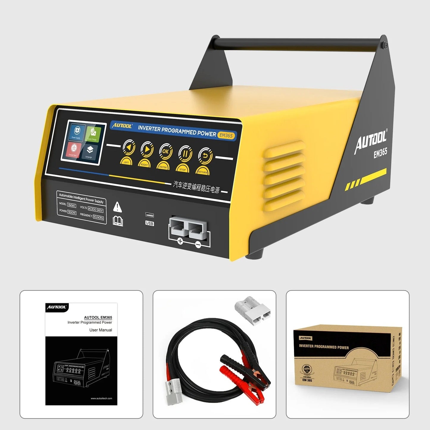 AUTOOL EM365 150A - Booster / Chargeur / Stabilisateur