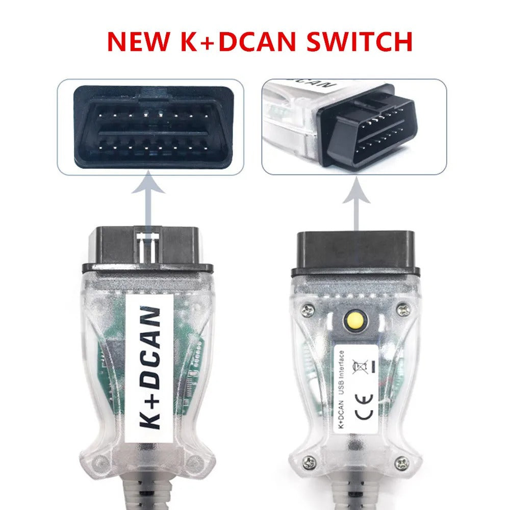 Câble K+DCAN + INPA pour BMW