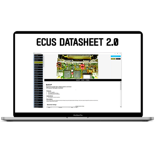 Logiciel Ecus DataSheet 2.0