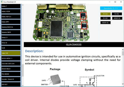 Logiciel Ecus DataSheet 2.0