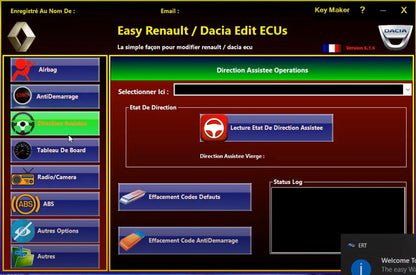 Logiciel Easy Renault 6.1.4