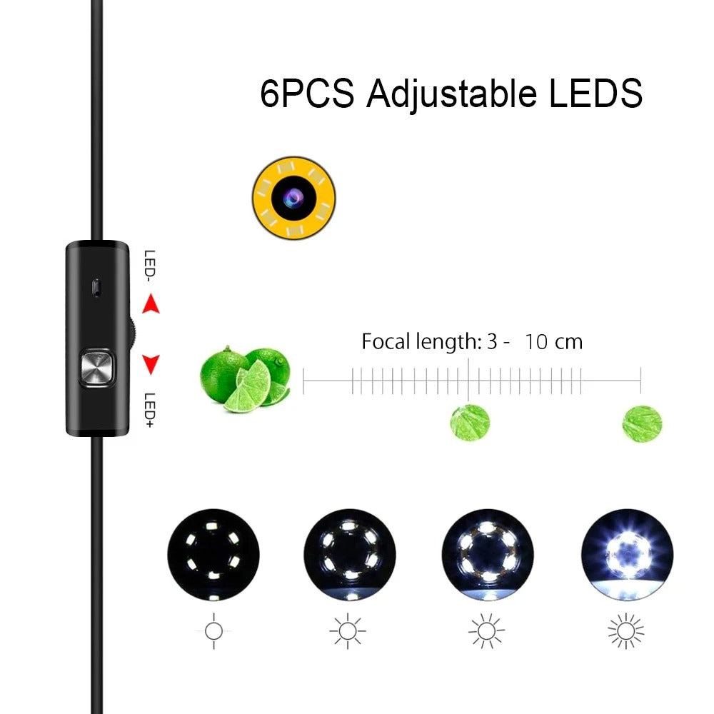 Endoscope Industriel 5,5 mm