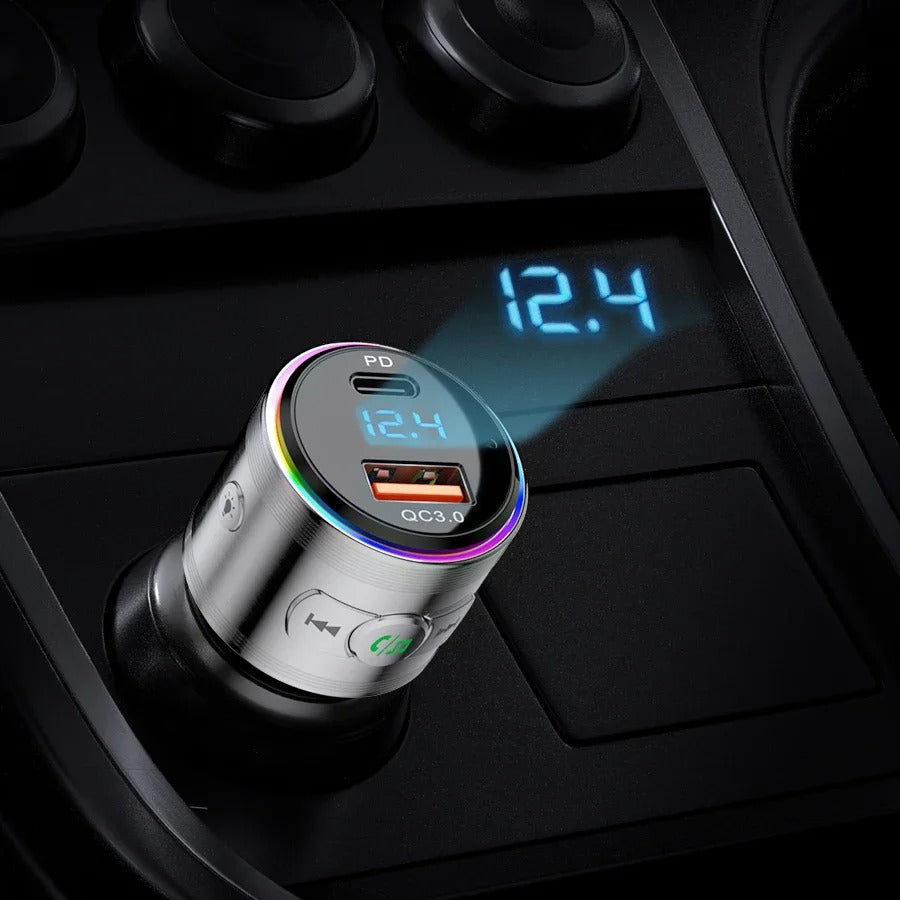 LENCENT BC76 - Transmetteur Bluetooth FM