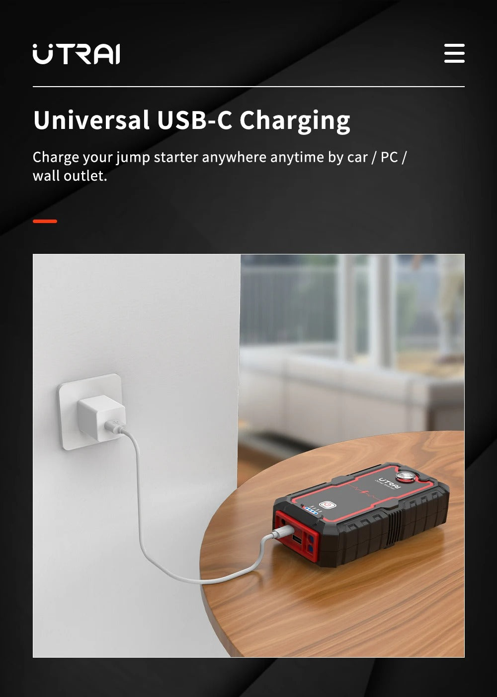UTRAI 2000A - Booster de démarrage