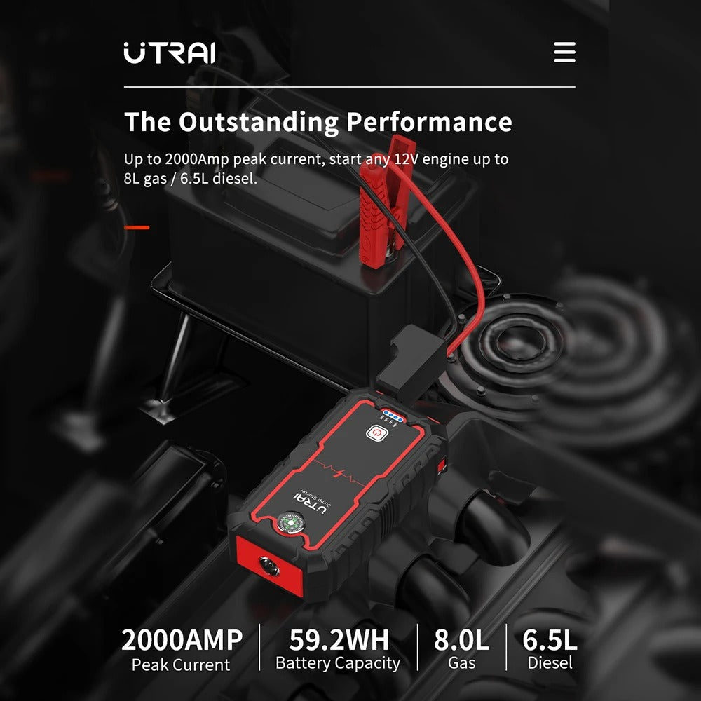 UTRAI 2000A - Booster de démarrage