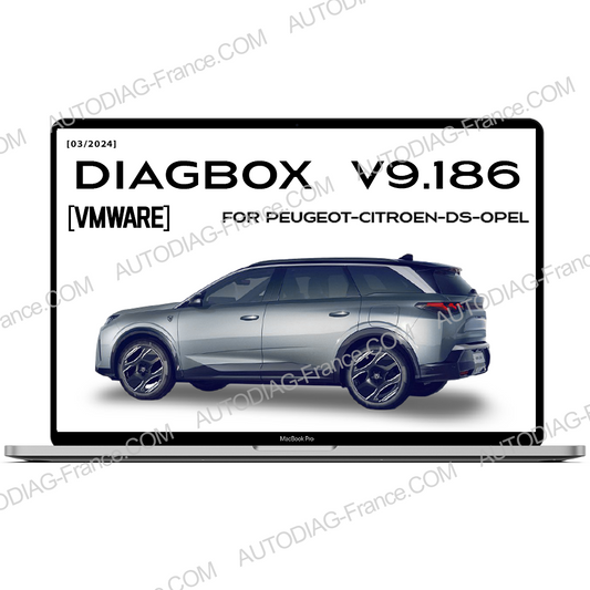 Logiciel DIAGBOX v9.186 (VM)