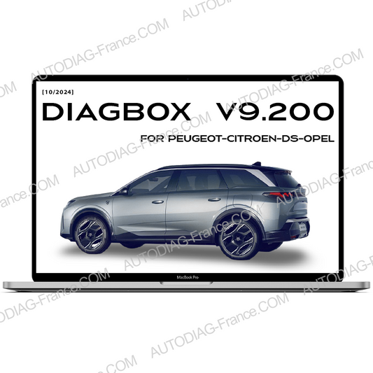 Logiciel DIAGBOX v9.200