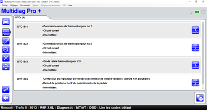 Logiciel Multidiag Pro 2021.11 - 2020.23