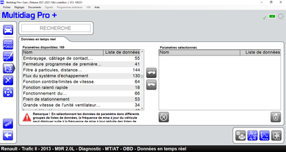 Logiciel Multidiag Pro 2021.11 - 2020.23