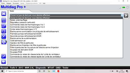 Logiciel Multidiag Pro 2021.11 - 2020.23
