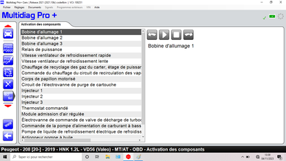 Logiciel Multidiag Pro 2021.11 - 2020.23