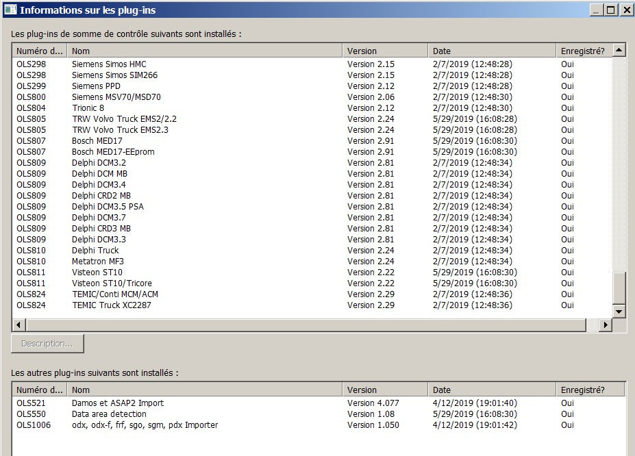 Logiciel Winols 4.26 (VM)
