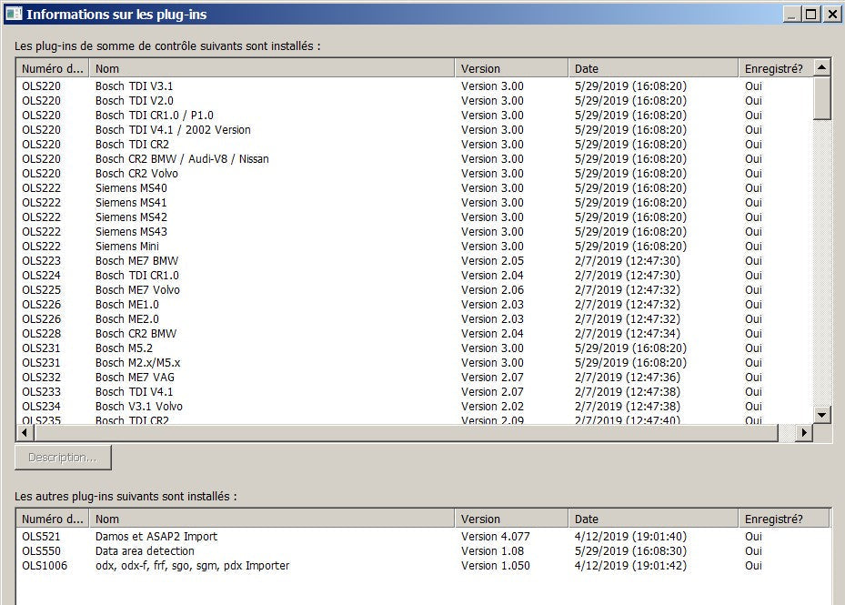 Logiciel Winols 4.26 (VM)