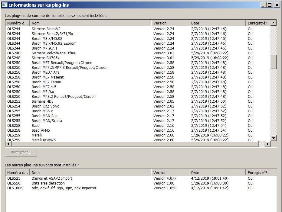 Logiciel Winols 4.26 (VM)