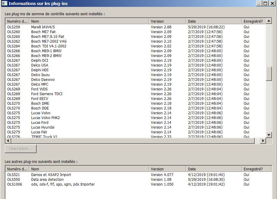 Logiciel Winols 4.26 (VM)