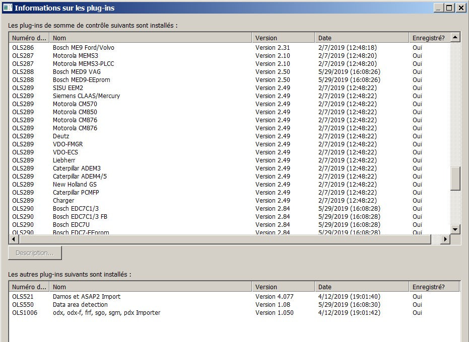 Logiciel Winols 4.26 (VM)