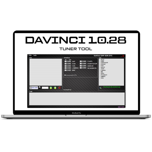 Logiciel DaVinci 1.0.28