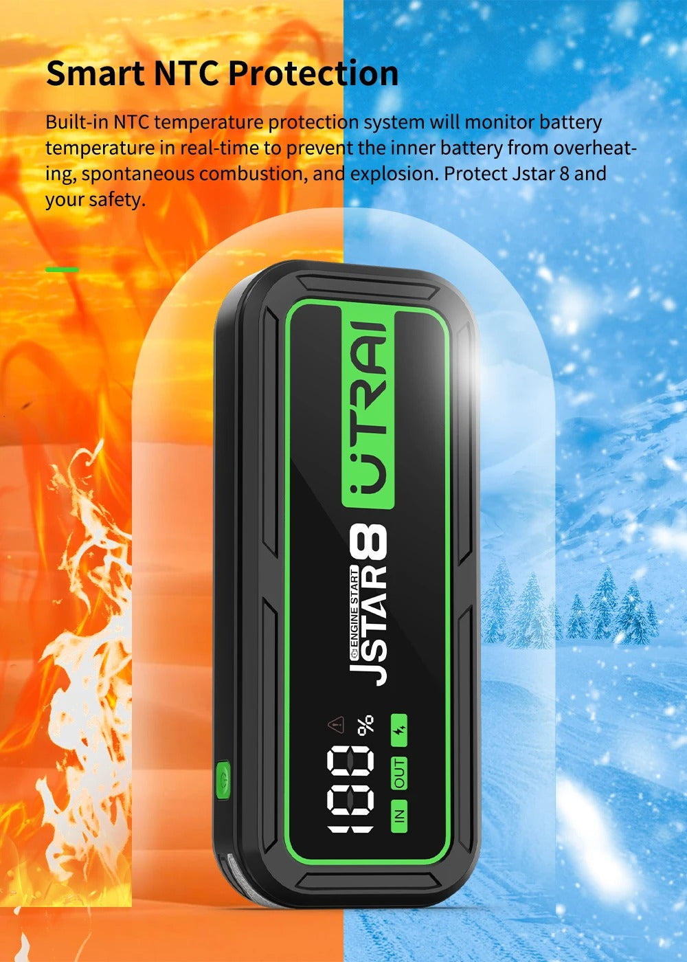 UTRAI 3000A - Booster de démarrage